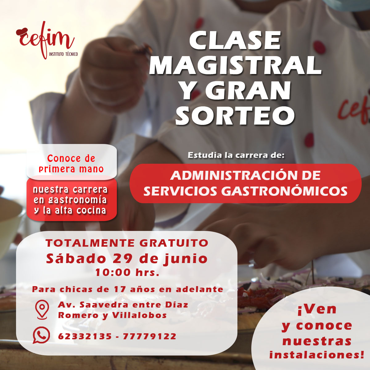 Clase Magistral y Gran Sorteo